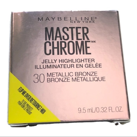 2pc Maybelline set-master chrome jelly highlighter & plum superstay 24 lip color - Picture 10 of 14